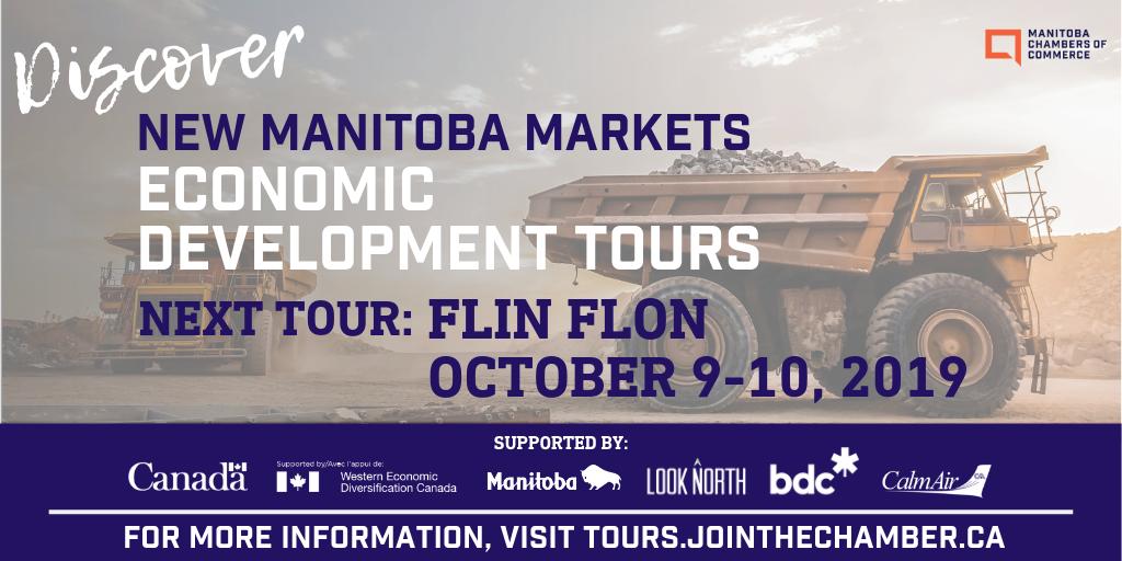 mbchambersofcom's tweet photo. Join us on the next #MCCEcDevTour as we head to Flin Flon to learn about potential opportunities in Canada’s only city named for a science fiction character – the famous Josiah Flintbbatey Flonatin. Download an EOI today! https://t.co/bDzxg2a6wr https://t.co/dems9vAkbs