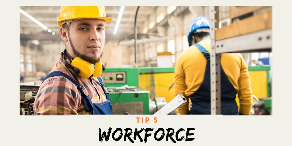 UMAssoc's tweet photo. 21 Tips for Manufacturing Success! Tip 5: Are you taking advantage of all the resources available to support your workforce. Are you involved with the Technical Colleges to recruit, help develop relevant training and advance the skills of your current employees? #21Tips https://t.co/ZbG5TwoFZg