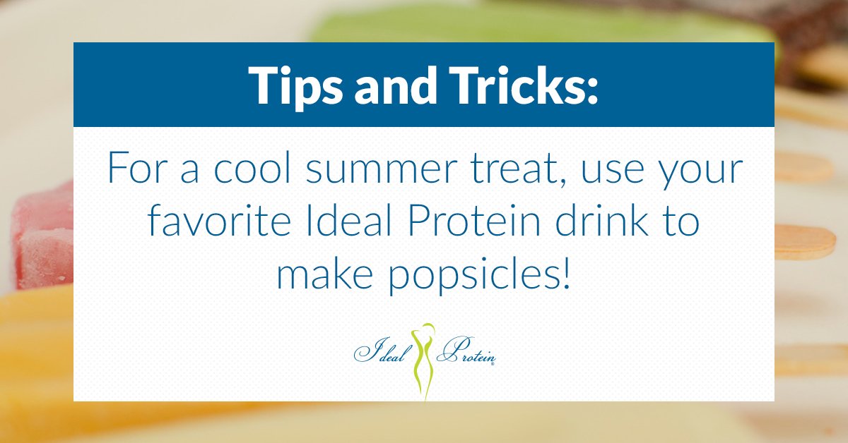 WeightLossNOVA's tweet photo. Simply follow the drink packet instructions, pour drink into popsicle molds, freeze, and enjoy! https://t.co/uBSwKtOzN1