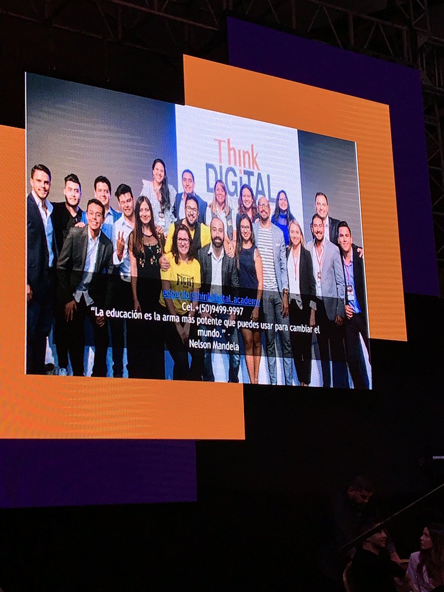 MJDDiaz7's tweet image. "La educación es el arma más potente para salvar el mundo" Nelson Mandela #ThinkDigitalToday @ThinkDigitalEdu
