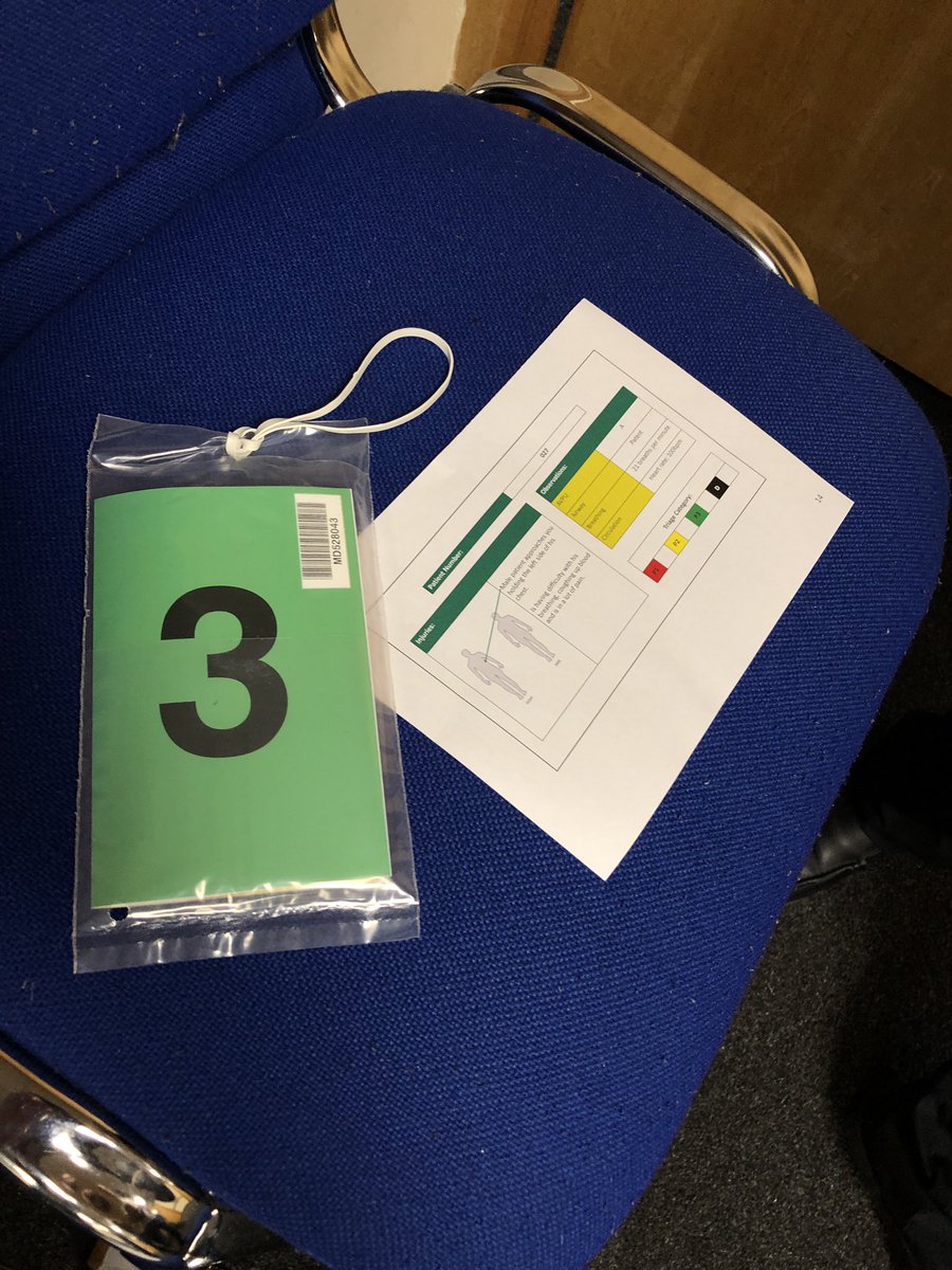 This evening, with MASSIVE THANKS to <a href="/SJANorthEPRR/">SJA North Region EPRR Team</a>, declared a major incident exercise testing their triage skills!