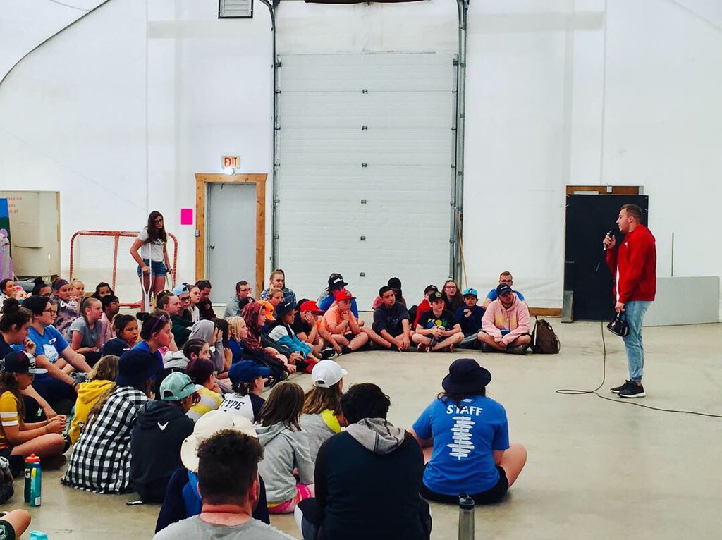 KalebDahlgren's tweet image. What a great experience at my first ever Diabetes camp!!! Thank you for having me out to share my story and it was a blast connecting with the kids! #T1DLooksLikeMe #TypeNone