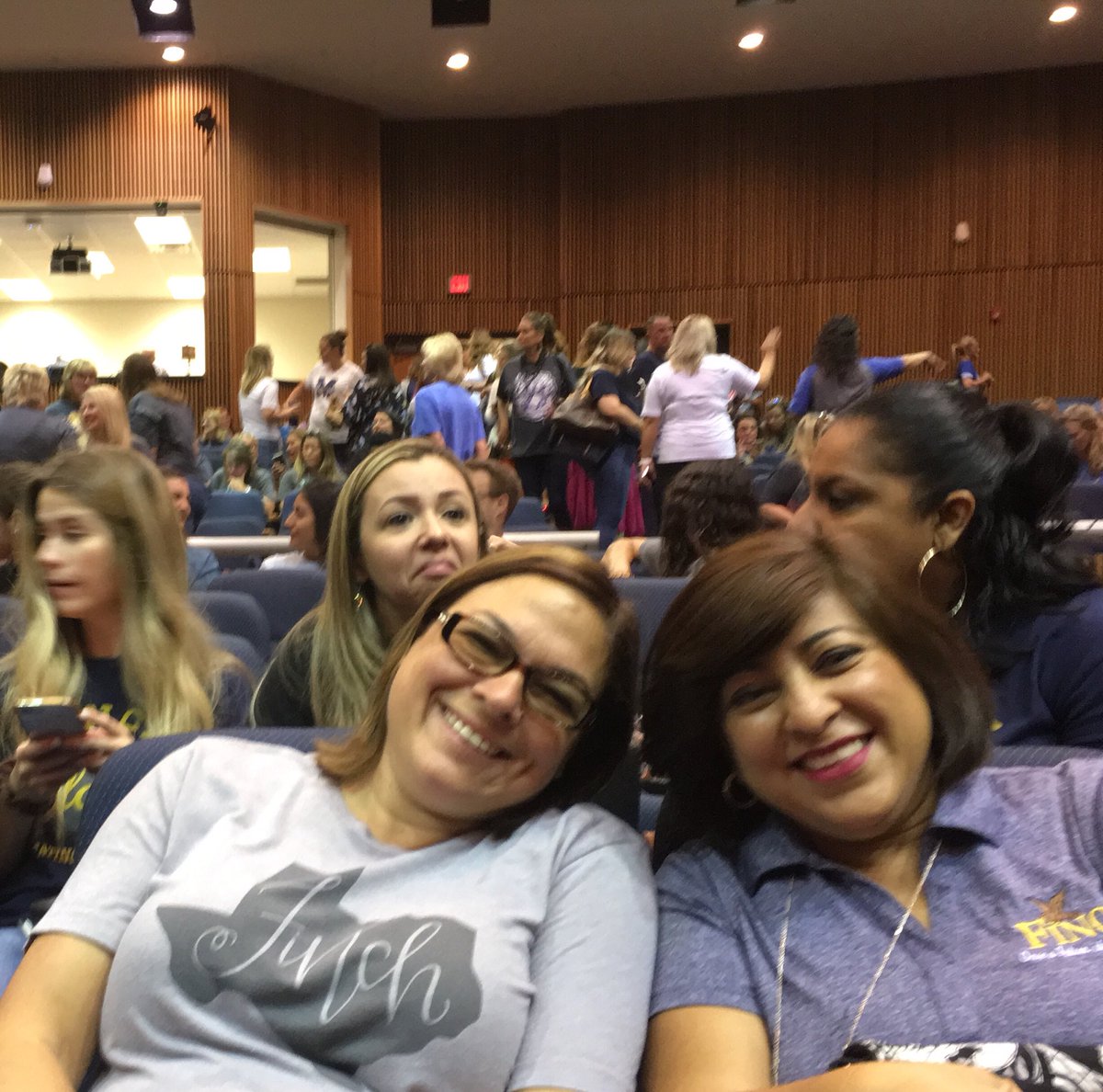 MaryAllenSLP's tweet photo. Finch teachers are ready for the new school year to begin! #mymisd #finchfalcons https://t.co/CP2WzLyrpF