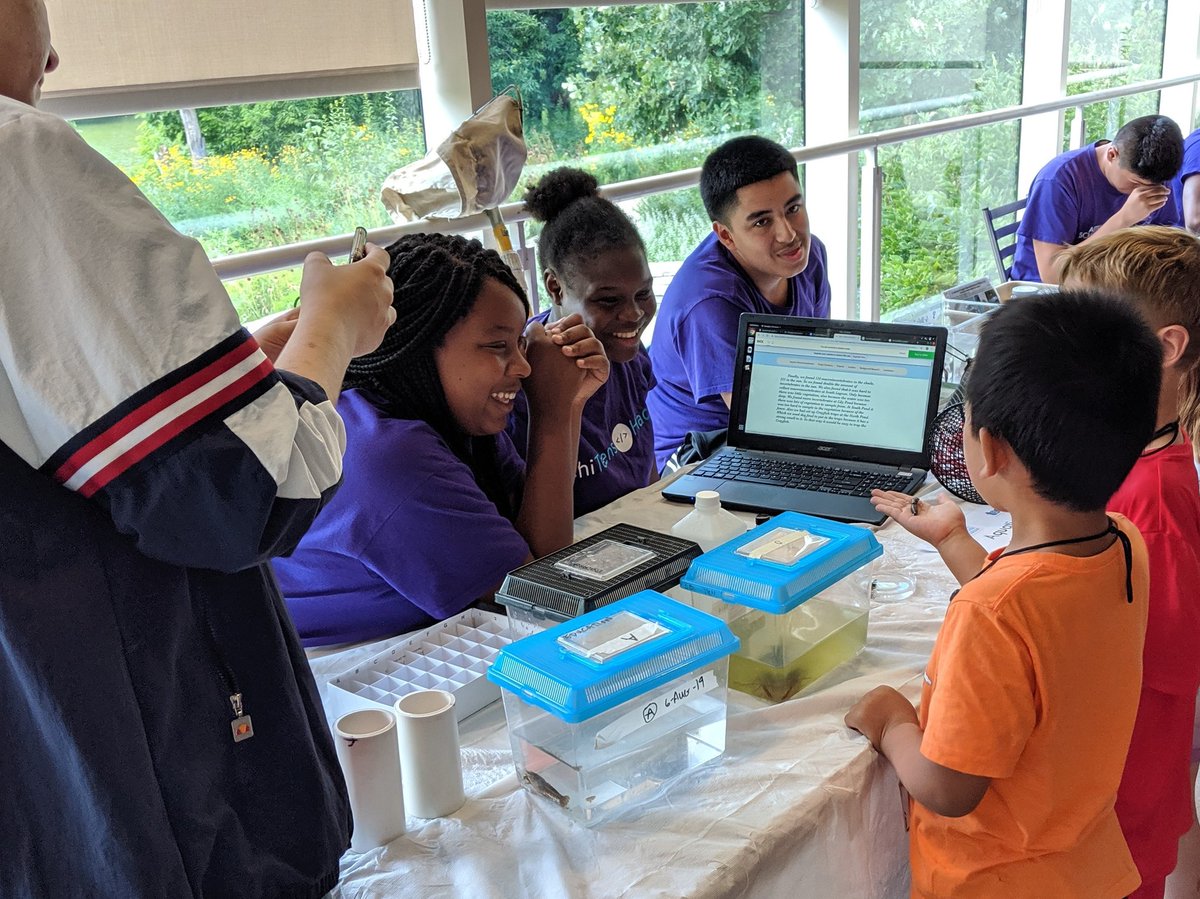 dbild's tweet photo. 6th Annual @NatureMuseum @AftrSchoolMttrs #CASteens Summer Showcase is officially in the books! So proud of our teens and the work the put into their final projects...and they were proud to share. Stay tuned for project websites #TeensMATTER https://t.co/X0PVWtKREi