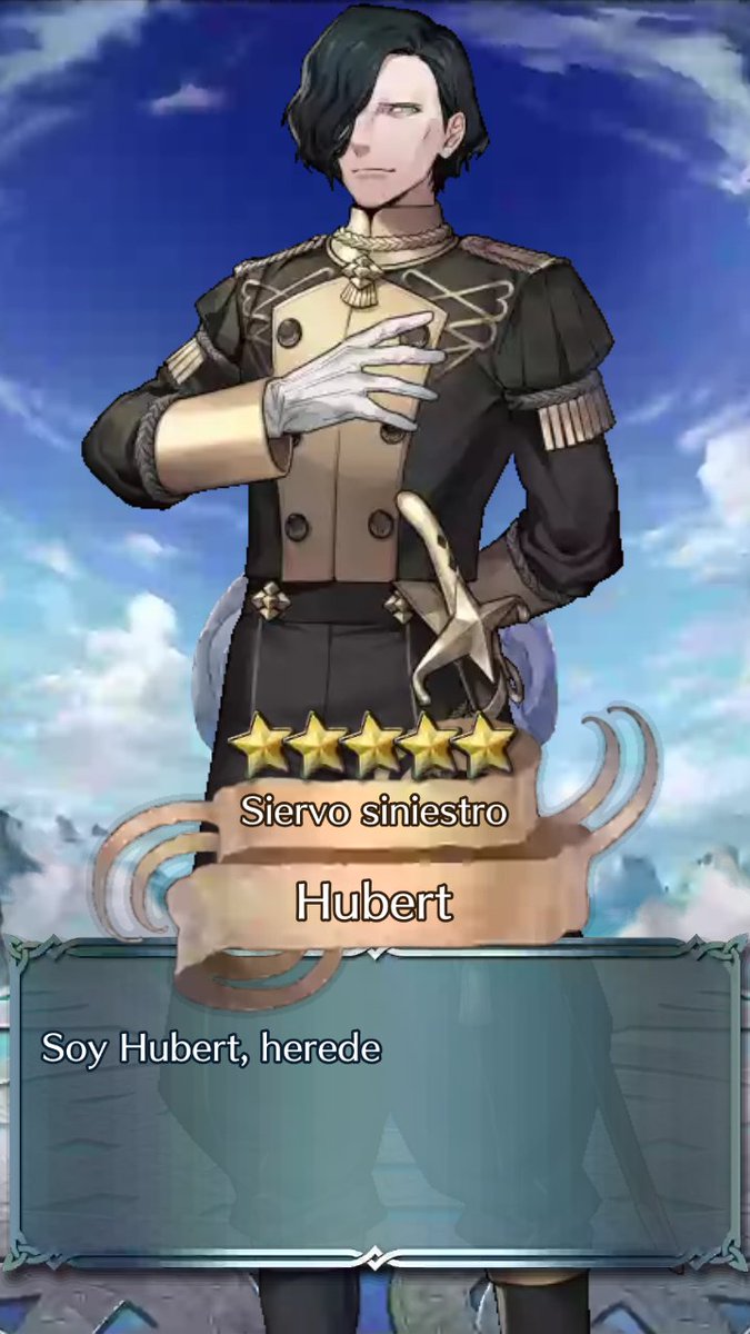 ||told my mom to roll for me so that's how i got a neutral hubert thanks mom