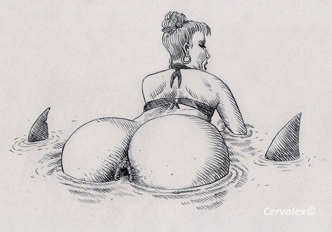 Cartoon Anal Bbw - Milf Anal Whore #4 #nfsw #porn #drawing #sketch #artwork ...