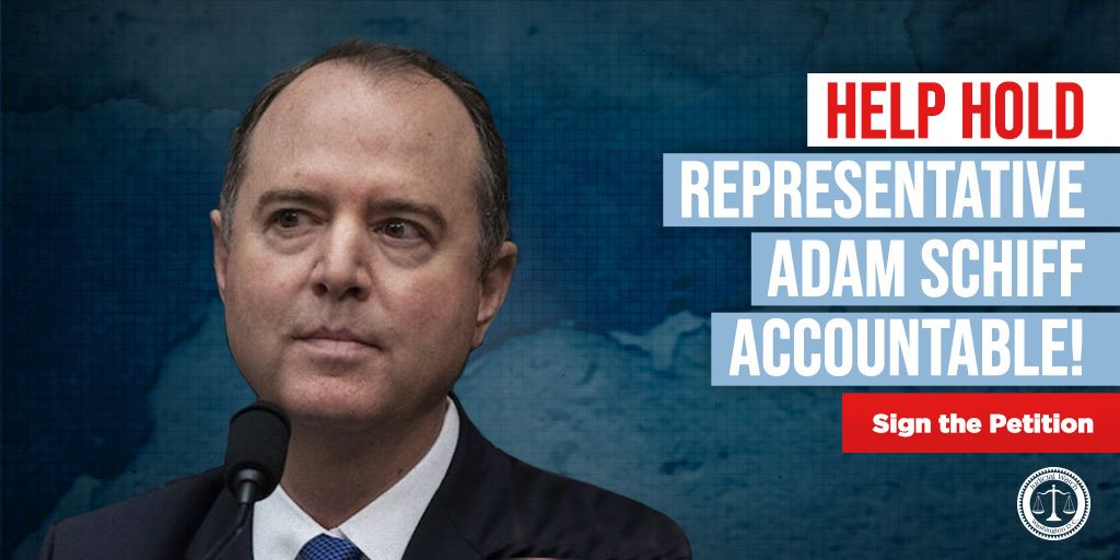 JudicialWatch's tweet image. Americans need an Intelligence Committee that can be trusted, and Representative #AdamSchiff has proven that he cannot be trusted with classified information. RETWEET if you agree &amp;amp; click HERE: jwatch.us/KWcbAF