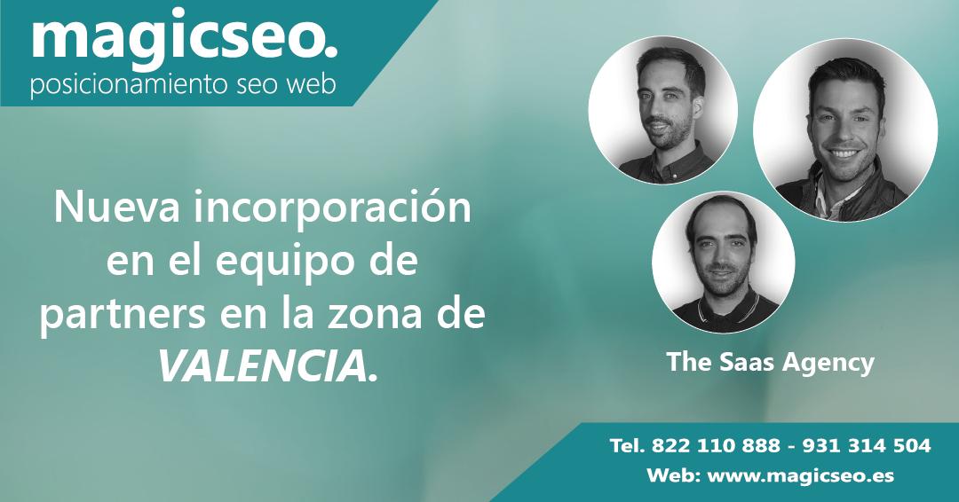 immpulso's tweet photo. ¡MAGICSEO. NO PARA DE CRECER!👏👏👏👏👏

TENEMOS UNA NOVEDAD... 
INCORPORAMOS COMO PARTNER A...¡¡THE SAAS AGENCY!! CUBRIRÁ LA ZONA DE VALENCIA!😀

#seo #marketing #posicionamientoseo #rrss #creatividad #trafico #marketingdigital #organico #motivation #communitymanager #social #r https://t.co/VgwgyA2mqe