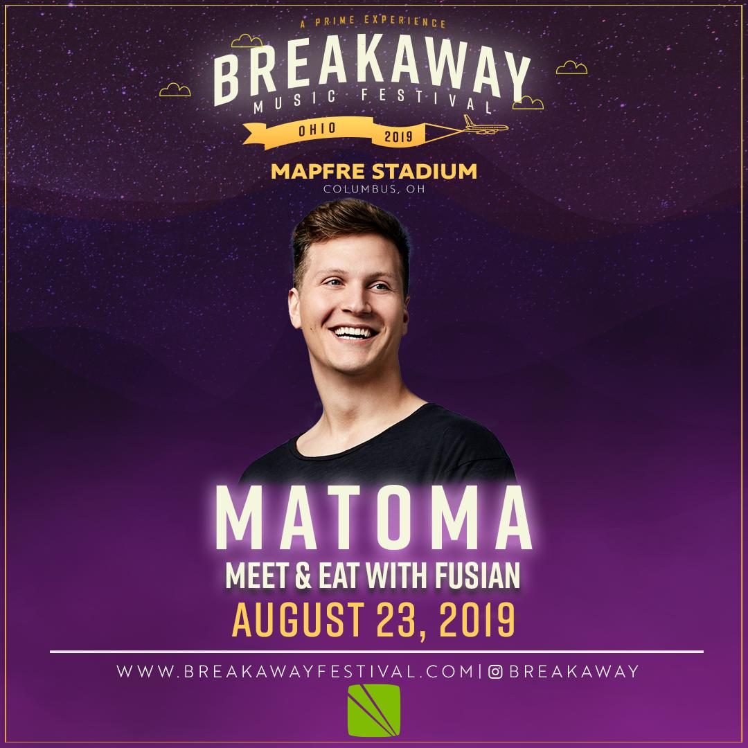 BreakawayFest's tweet photo. 🚨GIVEAWAY ALERT🚨 The only thing that's better than sushi is sushi with @MatomaOfficial We've partnered with @eatfusian to giveaway a Meet and Eat at #BreakawayOhio 🍴🎶 RETWEET this and make sure you FOLLOW us for a chance to win a meet and greet for you and a friend! https://t.co/q3kCH276GI