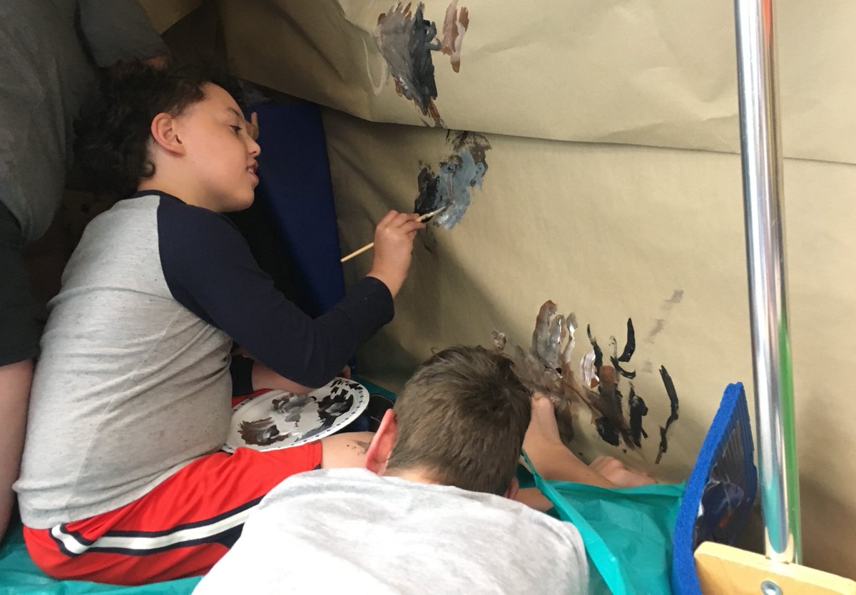 movementcentre's tweet photo. #TBT to 245 and 66 million years ago, in a time known as the Mesozoic Era. Elias, Nick and Gabby took a time machine to visit the dinosaurs and discover some interesting caves #motivation #learning #training #teaching #training #inspire #CEawarness #TeachingIndependence #MC https://t.co/VXUbLBdz9S
