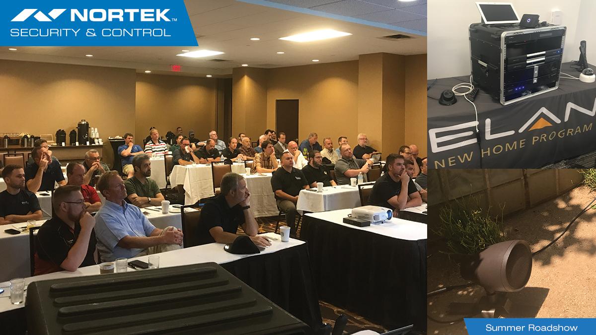 Nice_NAofficial's tweet photo. Dealers from around the country have been participating in the Summer Roadshow. It continues next week in PA and TX. If you haven't registered yet, don't delay!
https://t.co/7nt8bvM5Kc
#Nortek #NSCsmart #ELAN https://t.co/jwguEVaRlw