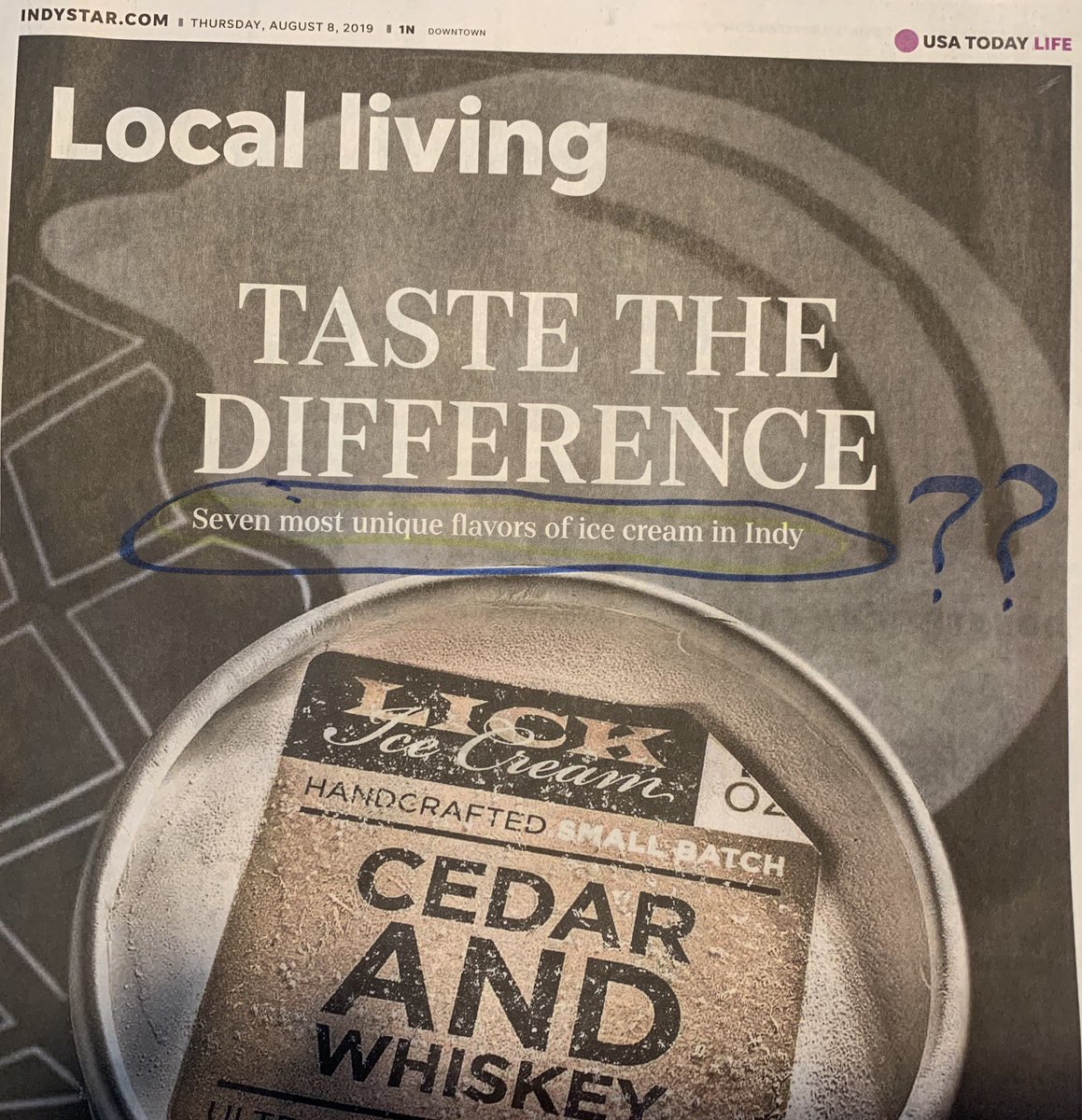 EdwardFrantz's tweet image. Thanks @indystar and @USATODAY! Your headline gave me a prop to use when teaching word usage this fall. How many @uindy history students remember the unique power of the word? #strunkandwhite, pg 62. @StephenAtHome, are you still an ally in this fight?