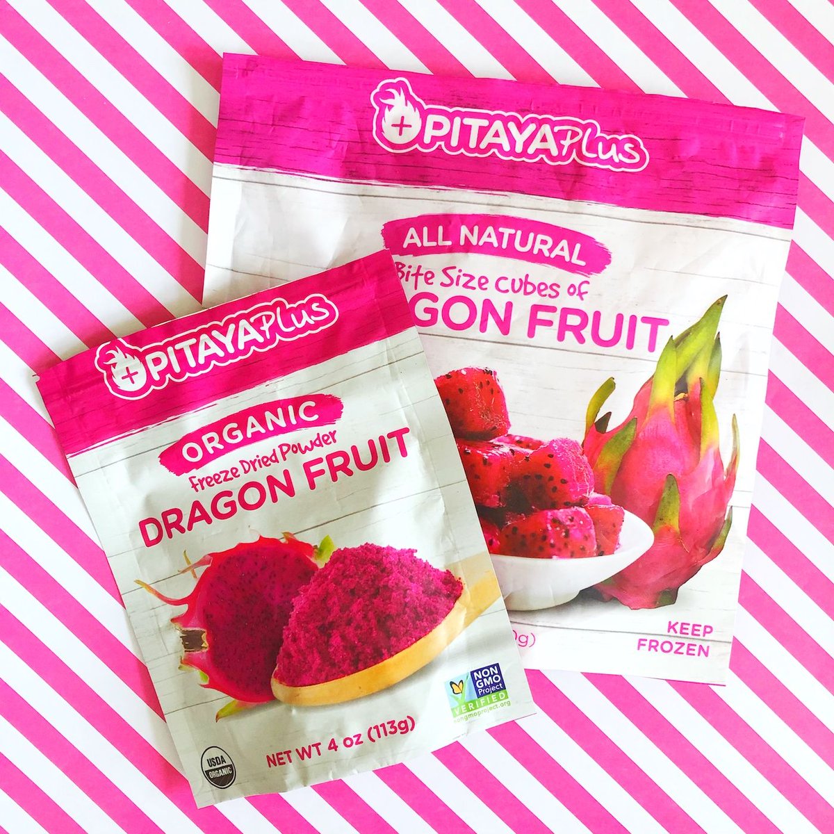 TheGlamorganicG's tweet photo. New Post! ✨ @PitayaPlus #Organic #DragonFruit #Smoothie Packets, Bite-Size Cubes + Freeze Dried Powder! Check it out! 👌🏻✨ https://t.co/qkU5imMl47 💗✨ #PitayaPlus #CleanBeauty #OrganicBeauty #BeautySmoothie https://t.co/eOIGXEWBNA