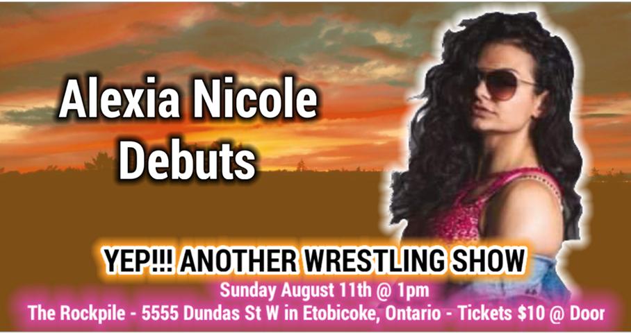 NSWisBACK's tweet photo. This Sunday @AlexxiaaNicole makes her @NSWisBACK debut.
1pm -@rockpileclub  5555 Dundas St. W in #Etobicoke #Ontario #indywrestling #sumerslam #Toronto https://t.co/s67hboNRsE