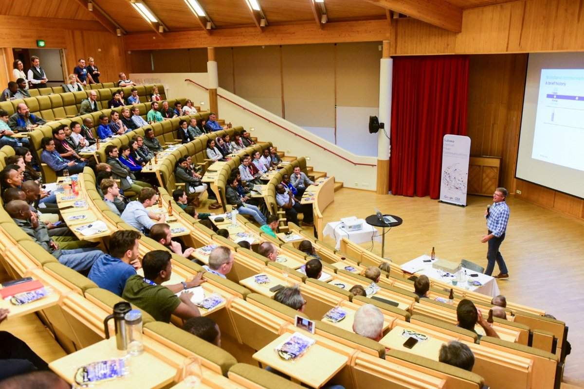 nokianetworks's tweet image. Our @miloomis at #OSAFoundation #Subsea19 Summer School, &quot;We are focused on building more &amp;amp; more subsea capacity to deliver higher capacity wireless broadband access to millions around the globe resulting in new, exciting applications and innovations.&quot; nokia.ly/2yLcS4V