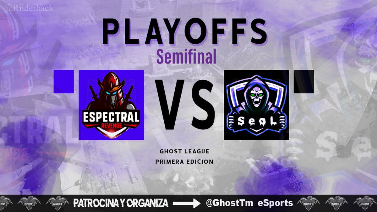 #CR #PlayOffs

💯🎊El día de hoy en un gran encuentro y en donde se decidirá que Equipo pasará a la Gran Final🎊💯

<a href="/TeamSeoLCR/">Team SeoL CR 🇵🇪</a>💀 quiere seguir enrachado y para ello no permitirá que <a href="/EspectralRev_GG/">Espectral Revenge</a>😎 arruine su gran momento y el gran nivel que han demostrado, 🔥¿Quien ganará?🔥