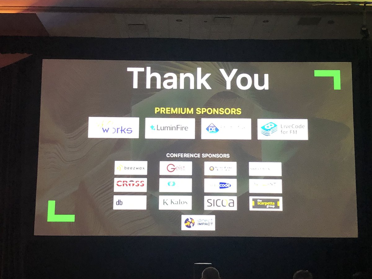 CrossITServices's tweet image. So honored to be a sponsor at the #FileMakerDevCon2019 conference.
Thank you @ClarisOfficial for a great time!
See you again next year at #ClarisEngage!
#FileMakerDevCon19