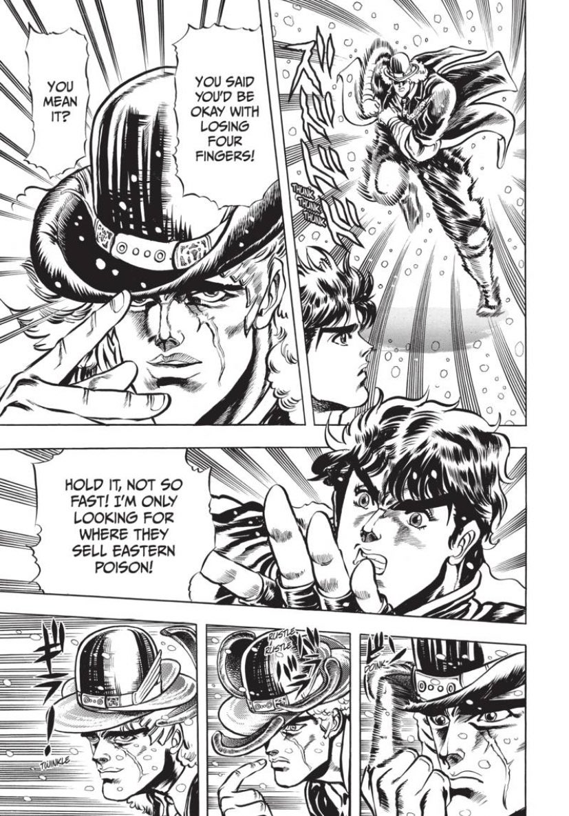 Colton Manga Maverick Ar Twitter Speedwagon S Buzzsaw Hat Is One Of My Favorite One Time Use Only Weapons T Co Kxxavgukbd Twitter