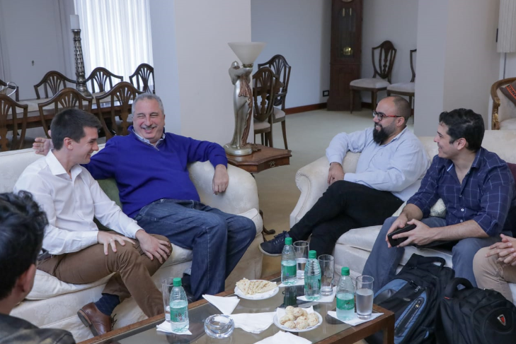 misionesonline's tweet image. #Politica Passalacqua recibió a desarrolladores de videojuegos que brindarán capacitación en el Polo TIC Misiones misionesonline.net/2019/08/08/pas…