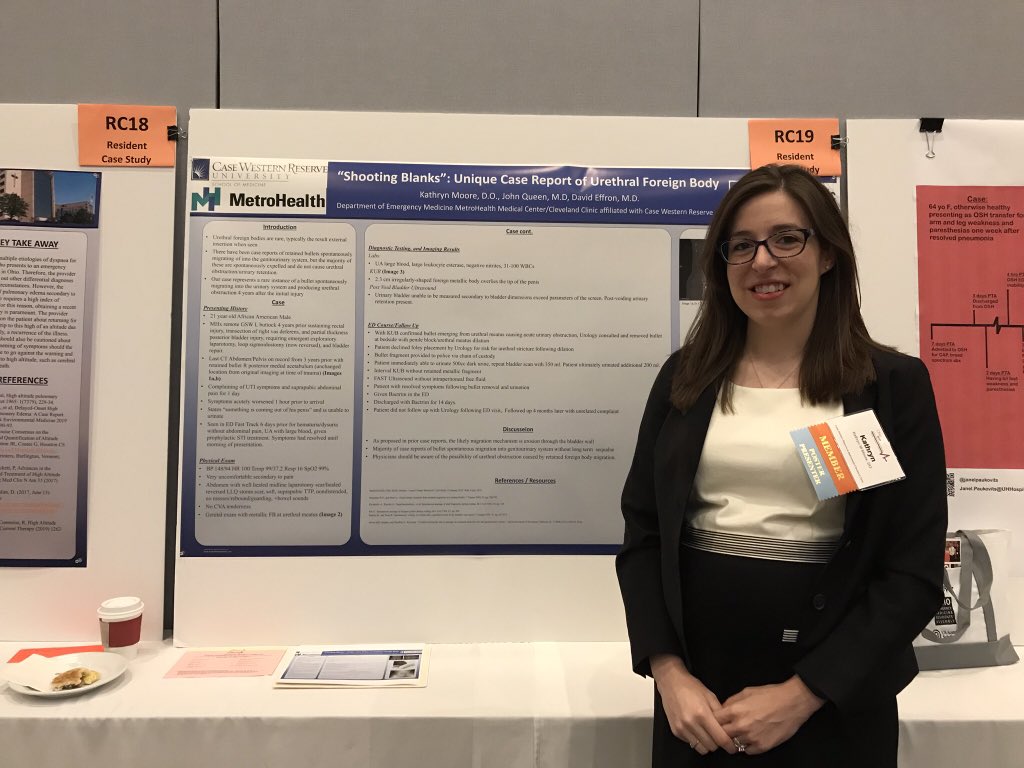 MetroHealth_EM's tweet photo. Some scholarly Metro EM residents represent at #ohioacep #EMRO19 https://t.co/R4ZdxTkl6Q