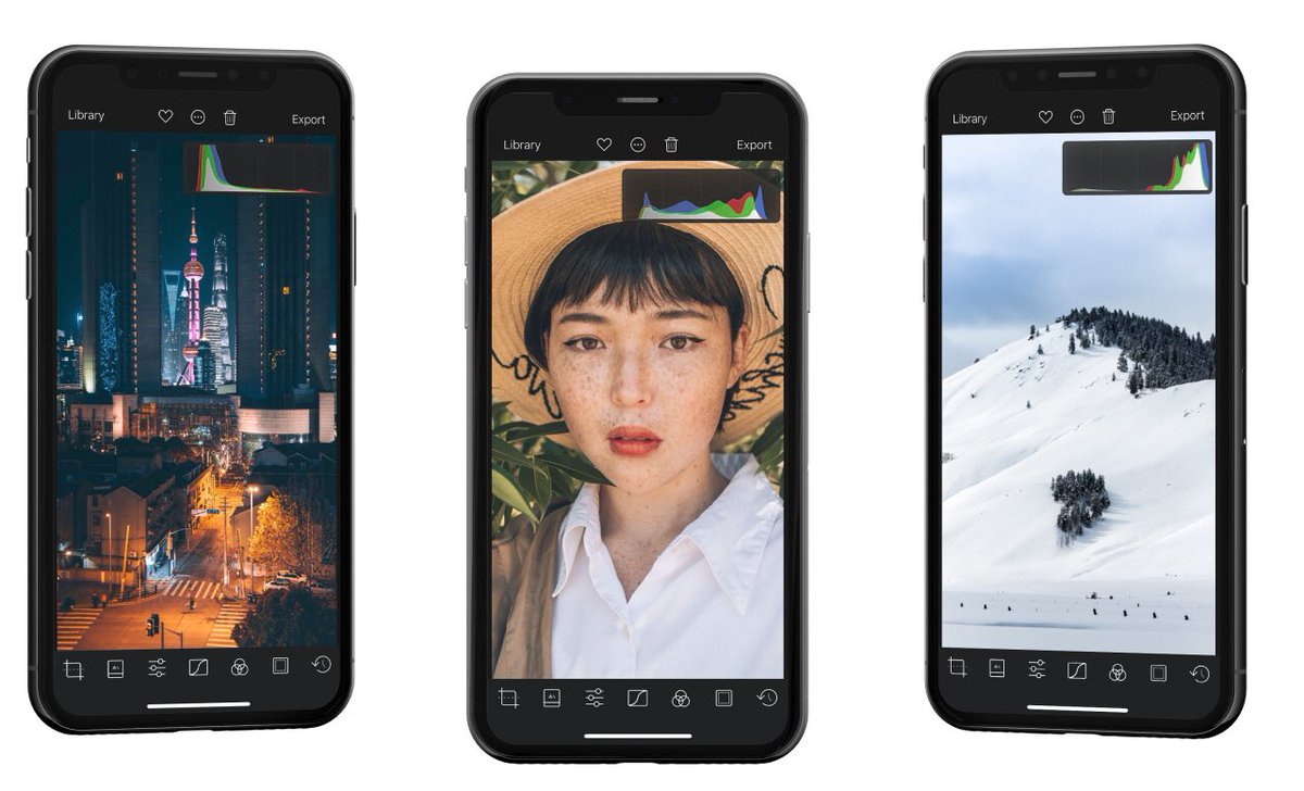 iTech911's tweet image. Darkroom Photo Editing App Gets #Histogram