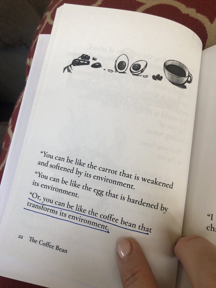 SarahJKLightner's tweet photo. "Or, you can be like the coffee bean that transforms the environment." -@JonGordon11 @damonwest7 #AdminAcademy #coffeebean @SPPS_News @JoeGothard #MsLightnerReads https://t.co/givqbJbvYJ
