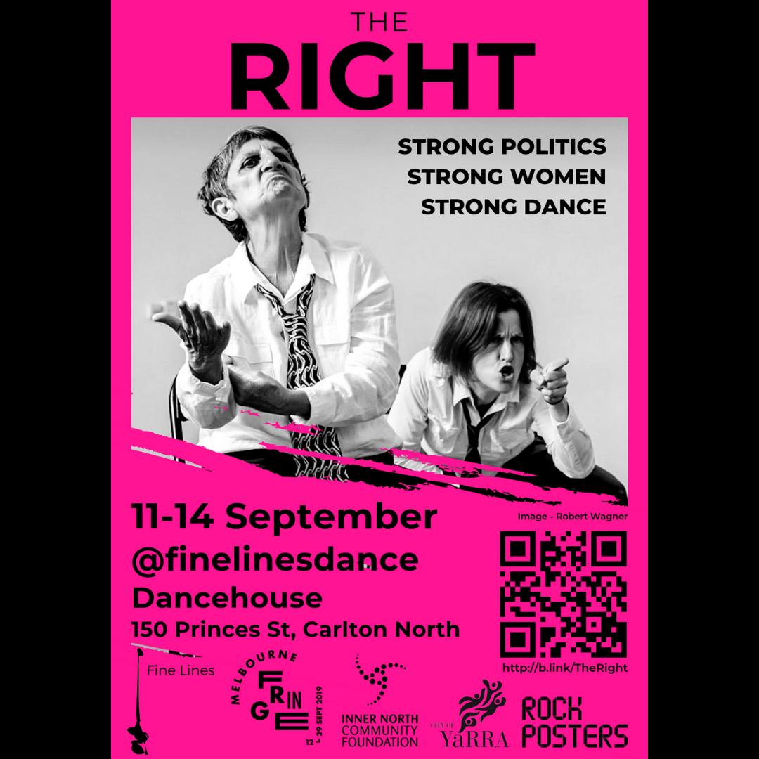 finelinesdance's tweet photo. #FINALLY #TheWaitIsOver 
We can #officially #announce that @finelinesdance has a #show in the #2019 #MelbFringe It is called The Right, performed to #Stravinskys #RiteOfSpring it is on from 11-14 September - for more info, link in our bio #dance #politics #women #strong #TheRight https://t.co/nZnvVoQNK7