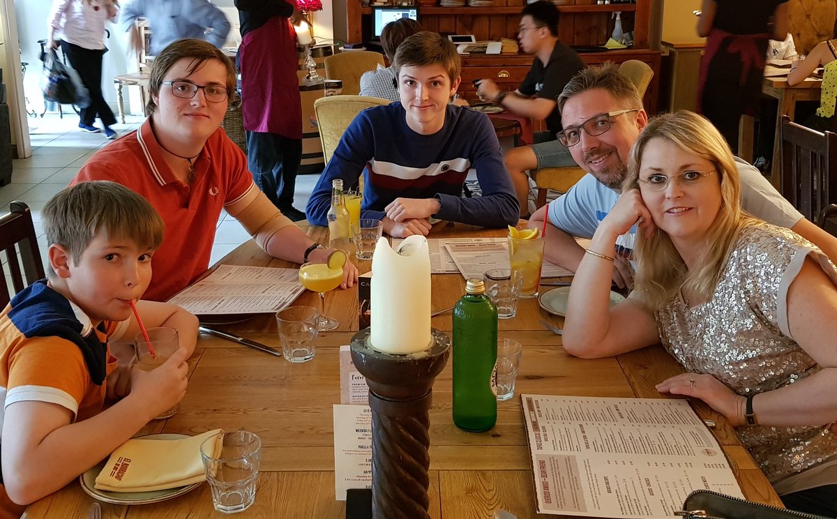 messytessy47's tweet photo. Celebrating the return of @Gabbalarisgreat from #campleaders Georgia. Tapas and cocktails @ElBorrachoDeOro . https://t.co/XNHDw1FwBb