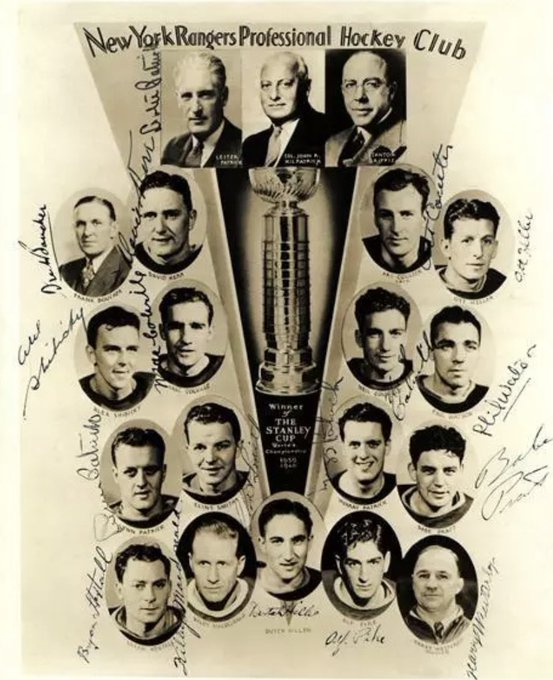 New York Rangers Honor 1994 Stanley Cup Championship Team