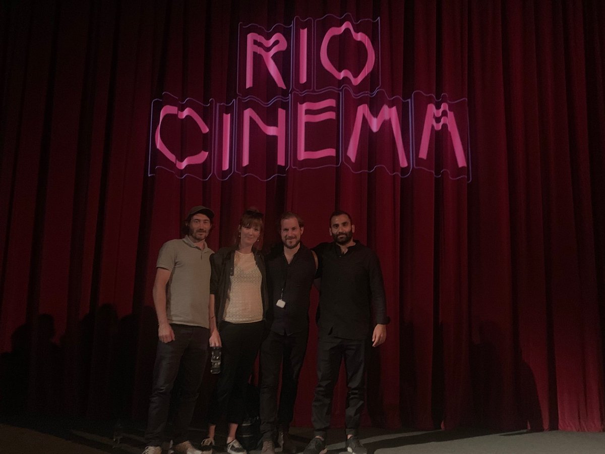 arpublicity's tweet photo. Filmmaker and Actor @zammit_marc at the screening of @AniaraFilm @RioCinema w/ Director #PellaKägerman #HugoLilja and Actor #ArvinKananian @arrowfilmsvideo
#ANIARA in cinemas and on demand 30 Aug: https://t.co/NboveQI24q https://t.co/E4o4nxWJbK