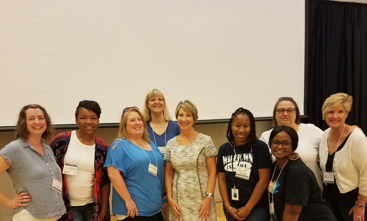 MargaretMariel2's tweet photo. Beyond proud to be apart of this amazing #MathDreamTeam today at the #2019MathSummit @NCStateCED @WCPSSEquity The Keynote was amazing @JBayWilliams ! TY @elem_mathdps for taking the pic! @wcpssmathelem @ConnMagnet #TeachwSoul #makingadifference https://t.co/gbqMOEBqu0