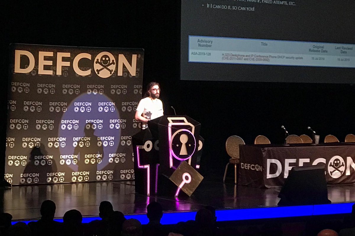 Did you miss our talk at #DEFCON? Catch up with our latest blog as we share the details on the vulnerability we found in the Avaya deskphone. mcafee.ly/31r6Brf