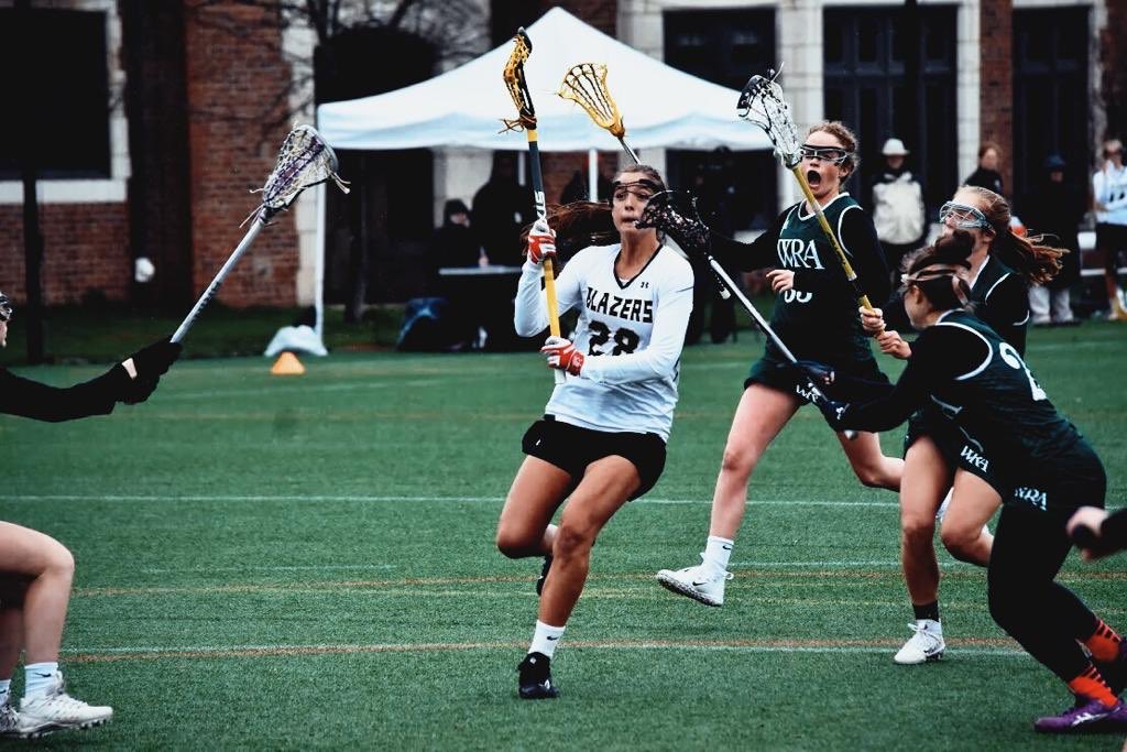 Congratulations to Isabella Godsick, Hathaway Brown 2020 Lacrosse standout, on reaching Academic All-American status and 1st Team All State Ohio for the 2nd consecutive year #GoBlazers #forzabella #lacrosse