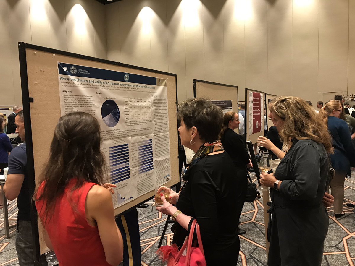 SarraNazem's tweet photo. Discussing the perceived efficacy and utility of our computerized CBT-I research with #Veterans at @APADiv19 @RMIRECC #APA2019 https://t.co/gACRSEY1Cv