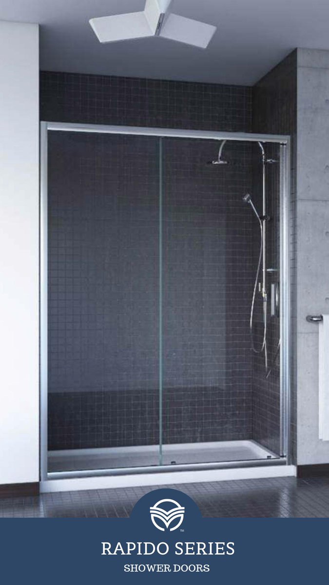 Mirolin's tweet photo. Make your showers pop! With this rapido series doors by mirolin: https://t.co/zOjxlosRBx https://t.co/z1sHJTEnTt