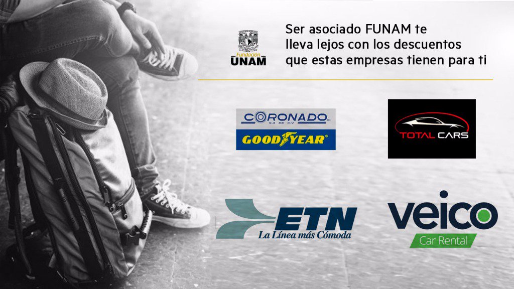 Fundacion_UNAM's tweet photo. Enchular tu carro te puede convenir más con #TotalCars. ¡Conoce ésta y otras promociones que tenemos para ti por ser #AsociadoFUNAM! > https://t.co/LMYYR4qfpf https://t.co/OTBUsGszyu