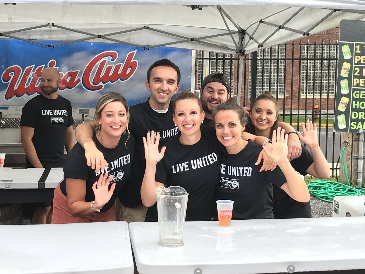 Ben_Vahey's tweet photo. @WKTV is well represented at Saranac Thursday in Utica! They’ll be here pouring beer until 9pm! @BKearneyWKTV @KatrinaSmithTV @SDavidsonWKTV @cmarshallnews @TheRealeDeal https://t.co/9uvgfYfgF5
