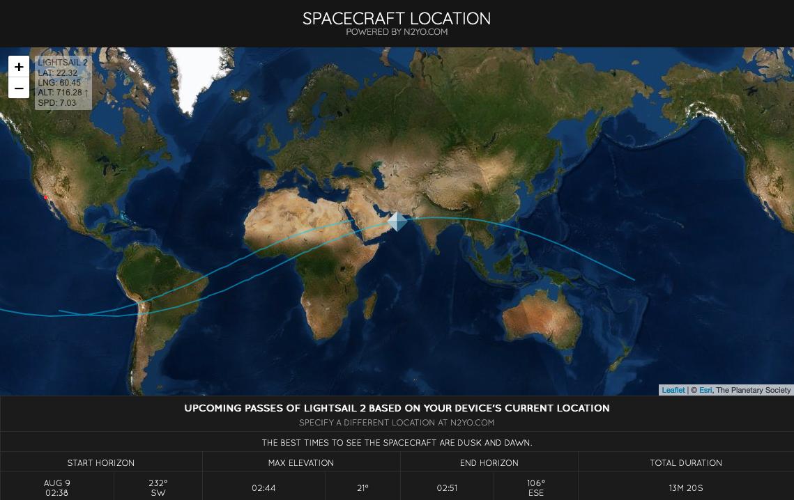 exploreplanets's tweet image. Be a part of the #LightSail2 science team and join us at mission control! planetary.org/missioncontrol