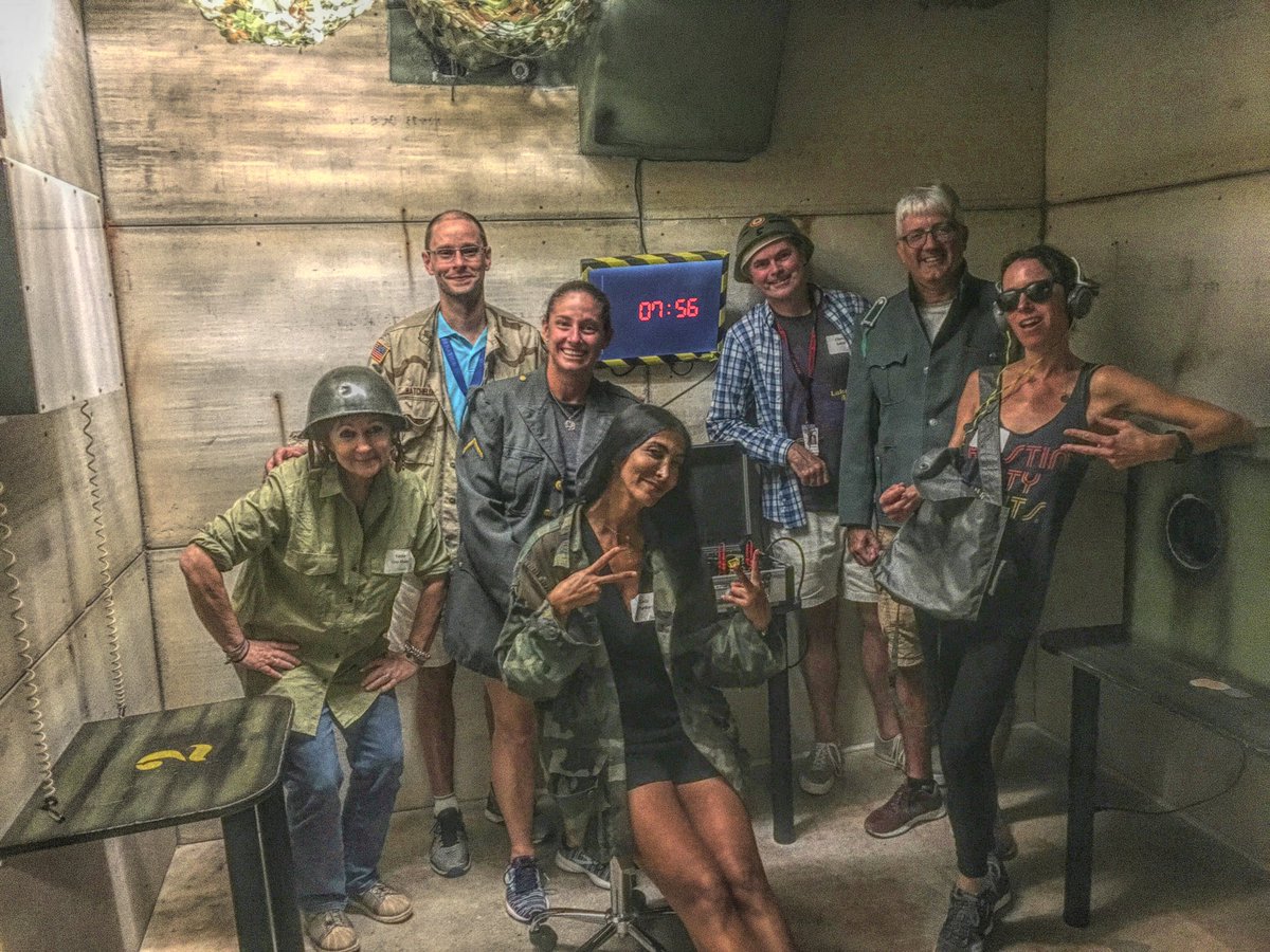 CDUpperSchool's tweet photo. Ended today with teambuilding in escape rooms! What better way to exercise communication, critical thinking, and problem solving with your team. Always refreshing to see how each person’s strengths lend themselves to solving a problem #teambuilding #escaperoom https://t.co/yfYLhdHf9L
