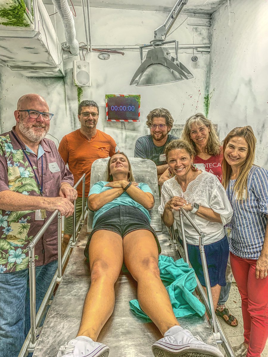 CDUpperSchool's tweet photo. Ended today with teambuilding in escape rooms! What better way to exercise communication, critical thinking, and problem solving with your team. Always refreshing to see how each person’s strengths lend themselves to solving a problem #teambuilding #escaperoom https://t.co/yfYLhdHf9L