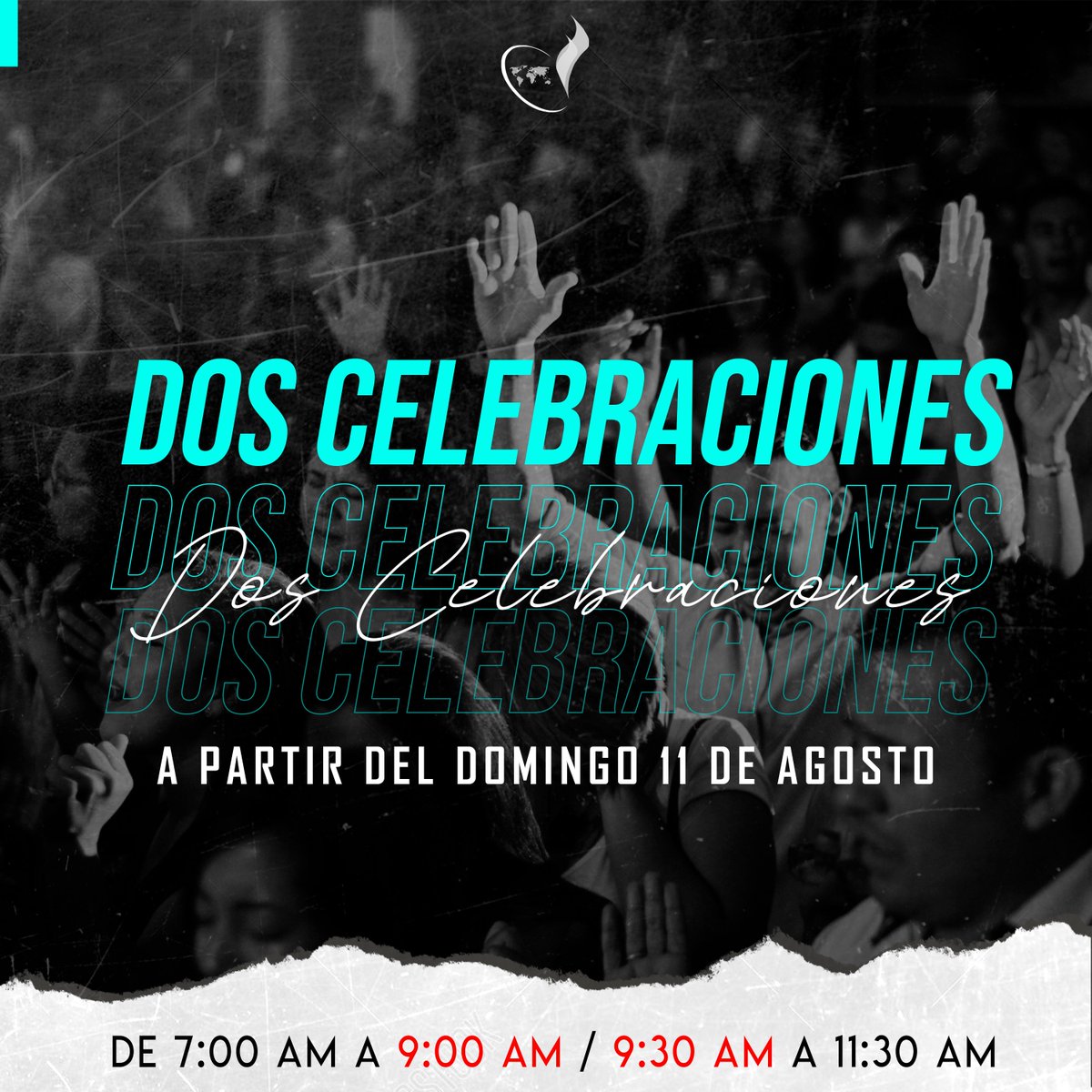 luzypazorg's tweet photo. ¡Somos bendecidos! cada semana nuestra casa #LuzyPaz se llena, por esa razón, a partir de este domingo 11 de agosto, tendremos dos celebraciones, de 7:00am a 9:00am y de 9:30am a 11:30am. https://t.co/gNbEJSers9