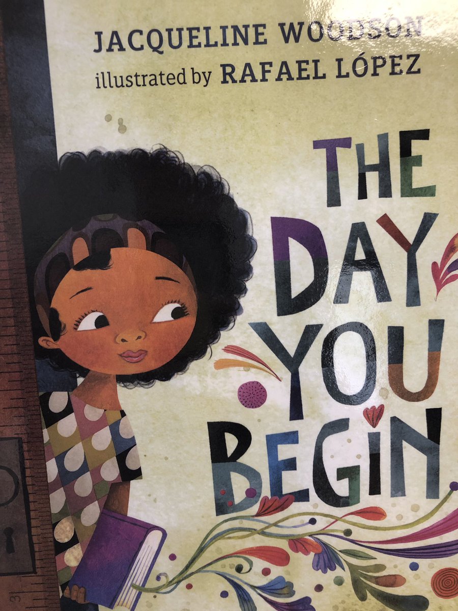robinsons_room's tweet photo. This was the Day I Began...my first read aloud with Ss as a Teacher Librarian! Thanks #SESThirdGrade for spending time with me! @SoutheasternEl1 @lori_cush @MrsFinnersonSES @KellyWolf14 Miss Smiley &amp; Mrs. Strnat @JackieWoodson https://t.co/be2Iml30hk