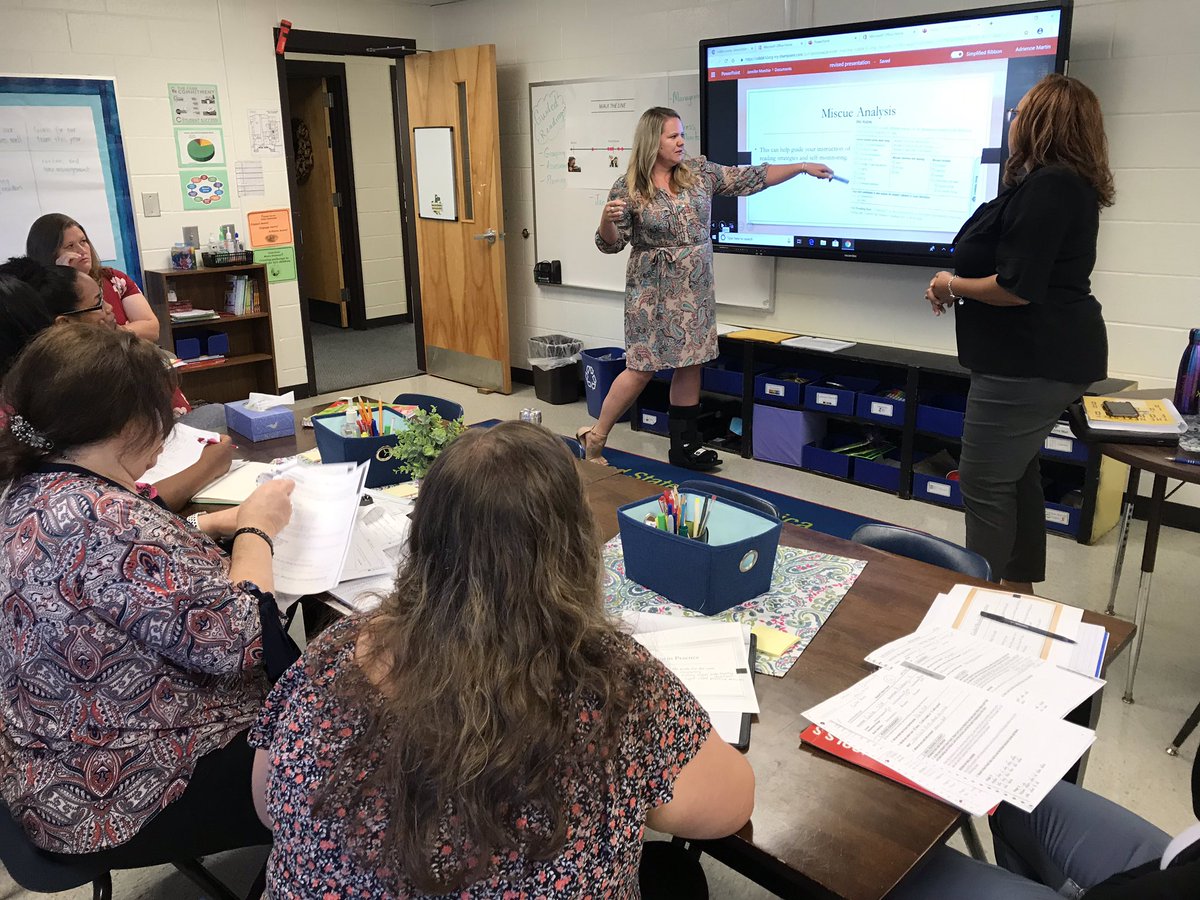 ashleybaconmize's tweet photo. Our coaches leading grade level discussions about where we are with Guided Reading and how we can grow in our work at the table with students #assessdecideguide #growingourstudents #literacymatters #GatorGreat #LoveToLeadHere https://t.co/2rQq48vGBK