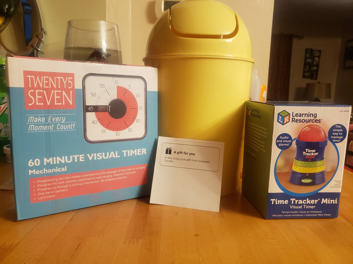 blf011804's tweet photo. So amazing to receive these in the mail!! I am.sonthankful and know that these timers are going to work wonders for my life.skills kids!! A huge thanks  to the angel who sent them!! #clearthelist https://t.co/hfTICa7GCx