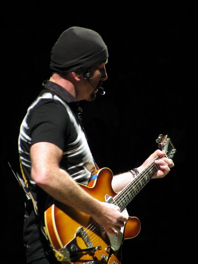 TheConservEdge's tweet photo. “Who are you?” “I’m The Edge.” “Where do come from?” “The future.” “What’s it like?”
“It’s better...” #Guitarhero #TheEdgeU2 ⁦@U2⁩ ⁦@daniDpVox⁩ #happybirthday 8-8-61. Rock on! ⁦@TheGarden⁩ July 31, 2015 https://t.co/fw6JGZvxGE