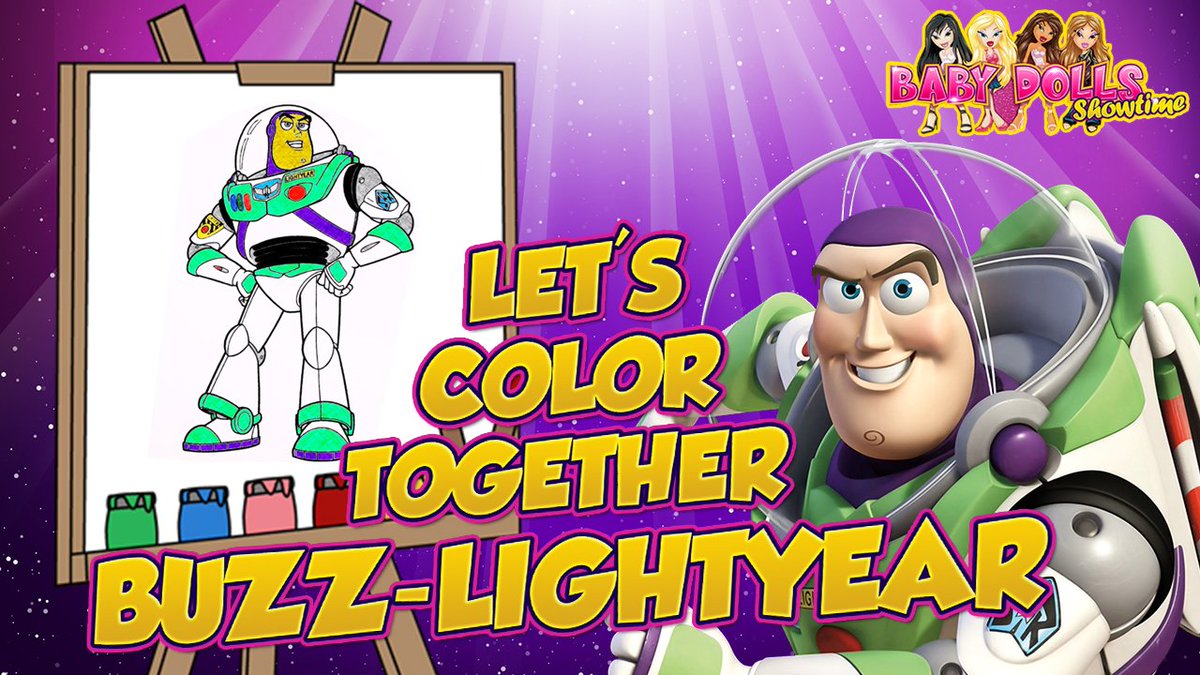 DollsShowtime's tweet photo. ✿(◠‿◠)づ Watch Episode 32 📺【https://t.co/fPG8jPe5l9】- TOY STORY 4 | How To Color Buzz, Jessie 
#toystory #ToysStory4  #ToyStory4 #ToyStory #toystory3 #disneycoloringpage #coloringbook #coloring #forkids #howtocolor #buzzlightyear #toystorybuzz #toystoryJessie #toystoryrex https://t.co/ETSBGu04oR