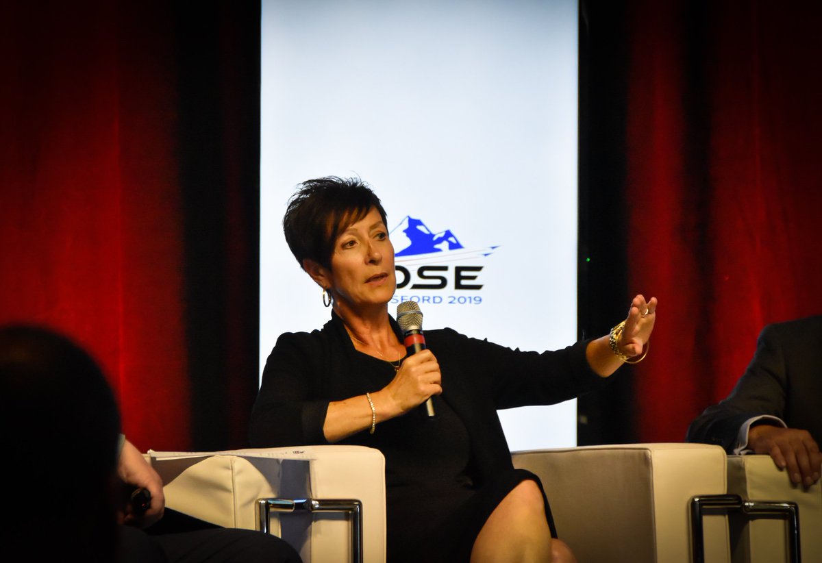 "The fact is, fifty per cent of our population is composed of women and they make excellent technicians. We need to create accommodating work environments that will allow people to raise families."  KF President, Tracy Medve speaks on the MRO panel at #ADSE2019.