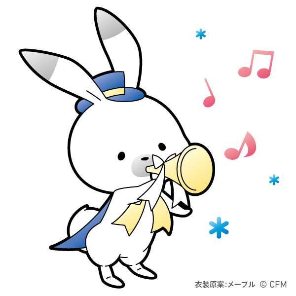 「うさーーー!遂に「SNOW MIKU 2020」の雪ミクちゃんとユキネの衣装が決」|ラビット【公式】ユキネのイラスト
