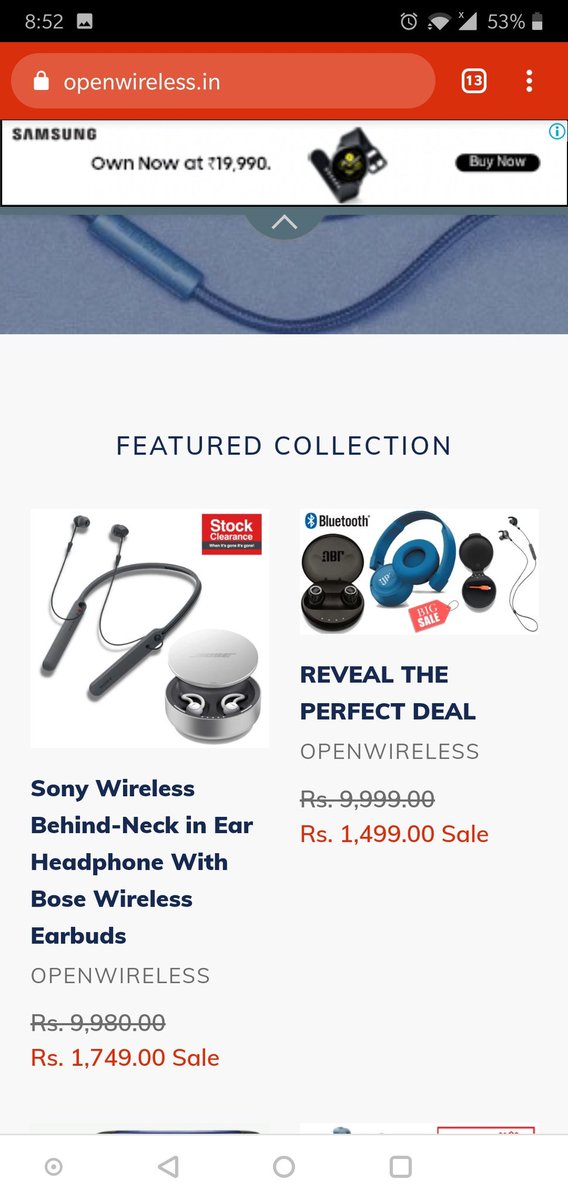 shreeshahs's tweet photo. This is a #fakewebsite  don't fall prey for this. They don't have the products which you order they send what ever they want. They don't even have a contact no. or email id. #facebook #instagram kindly don't give platform for such fraudsters #openwireless https://t.co/fRth0mdz5V https://t.co/urDE3eB4p3