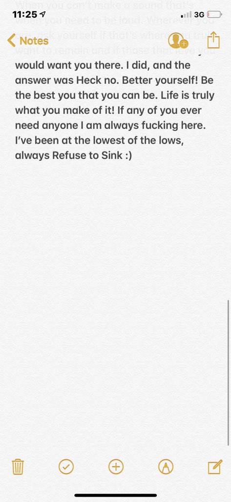 YourBoyDon's tweet photo. Seriously if anyone is at a low in their lives take a read, and if you know anyone that might need this please show them! Life is about peace love and positivity, chin up y’all ❤️ https://t.co/HddFnbpaak